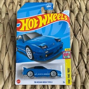 Hot Wheels 96 Nissan 180SX Type X HW 90s Hotwheels 1996 Japanese JDM Car 2024 🆕